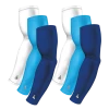 B-Driven Sports 6-pack Bundle | Solids | Blue Royal Standard/Blue Carolina/White Sports Arm Sleeve Bundles
