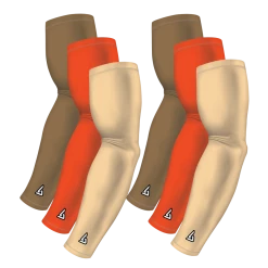 B-Driven Sports 6-pack Bundle | Solids | Beige/Orange Dark/Gold Dark