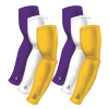 B-Driven Sports 6-pack Bundle | Solids | Yellow Standard/White/Purple Light / Medium Sports Arm Sleeve Bundles