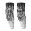 B-Driven Sports Pro-Fit Padded Arm Sleeve - White Streaks Padded Arm Sleeves