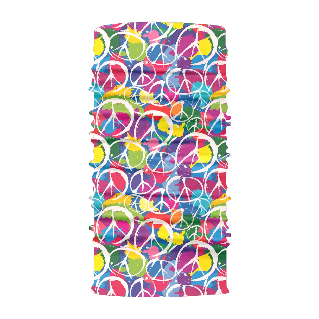 B-Driven Sports Retro Peace | Neck Gaiter Neck Gaiters 7 B-Driven Sports Retro Peace | Neck Gaiter Neck Gaiters