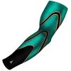 B-Driven Sports Tri Pipes Green Gold Pro-Fit Sports Arm Sleeves