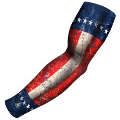 B-Driven Sports Patriot Retro Pro-Fit Sports Arm Sleeves