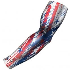 B-Driven Sports Pro-Fit Sports Arm Sleeves USA Graffiti