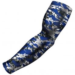 B-Driven Sports Pro-Fit Sports Arm Sleeves The Wild Blue Grey