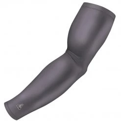 B-Driven Sports Solid Grey Pro-Fit Sports Arm Sleeves
