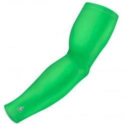 B-Driven Sports Pro-Fit Sports Arm Sleeves Solid Neon Green