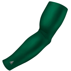 B-Driven Sports Solid Green 3435 Pro-Fit Sports Arm Sleeves