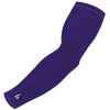 B-Driven Sports Pro-Fit Sports Arm Sleeves Solid Purple 2685