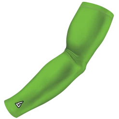 B-Driven Sports Solid Green 368 Pro-Fit Sports Arm Sleeves