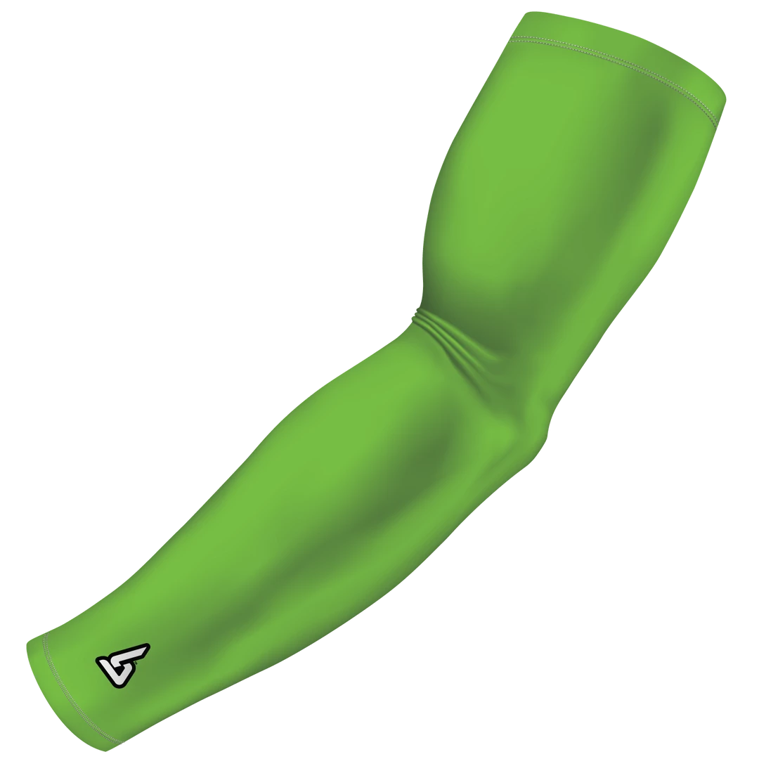 B-Driven Sports Solid Green 368 Pro-Fit Sports Arm Sleeves 3 B-Driven Sports Solid Green 368 Pro-Fit Sports Arm Sleeves