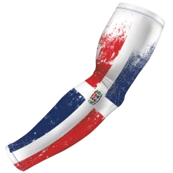 B-Driven Sports Dominican Republic Pro-Fit Sports Arm Sleeves