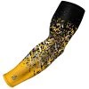 B-Driven Sports Confetti Yellow Pro-Fit Sports Arm Sleeves