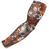 B-Driven Sports Pro-Fit Sports Arm Sleeves Digital Fabric Orange 2 B-Driven Sports Pro-Fit Sports Arm Sleeves Digital Fabric Orange