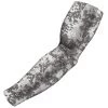 B-Driven Sports Pro-Fit Sports Arm Sleeves Digital Fabric White