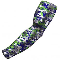 B-Driven Sports Digital Viper Lime Pro-Fit Sports Arm Sleeves
