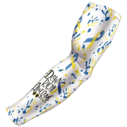 B-Driven Sports Pro-Fit Sports Arm Sleeves Down Syndrome Arm Sleeve