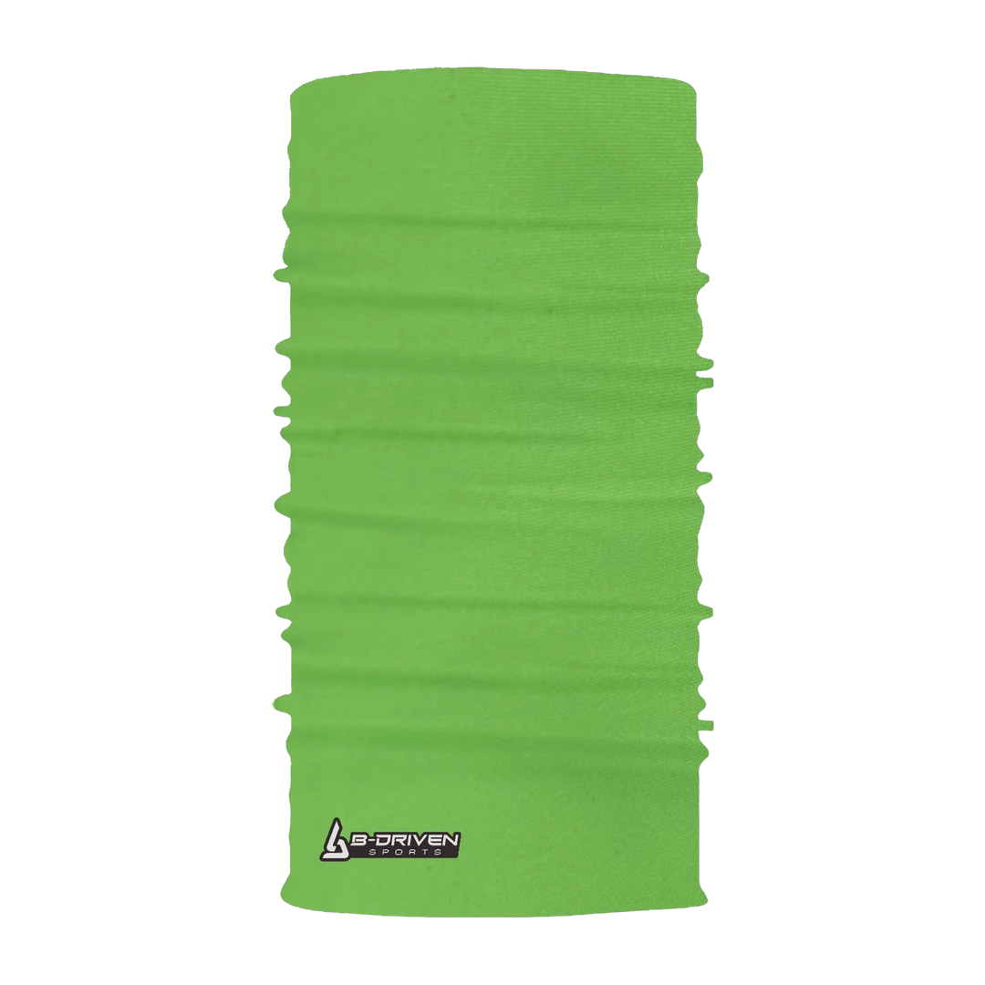 B-Driven Sports Neck Gaiters Solid Lime Green | Neck Gaiter 8 B-Driven Sports Neck Gaiters Solid Lime Green | Neck Gaiter