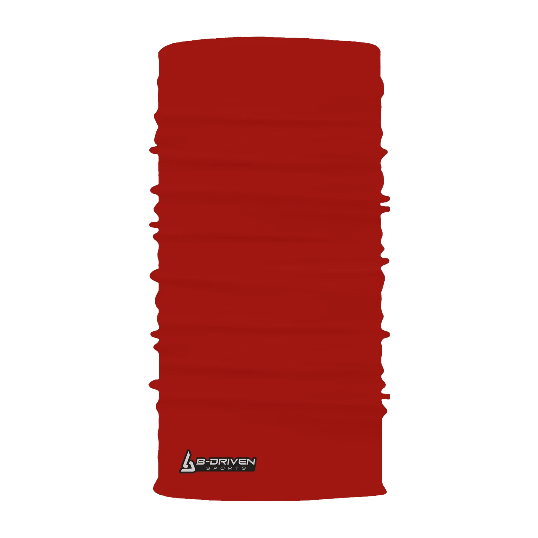 B-Driven Sports Solid Red | Neck Gaiter 8 B-Driven Sports Solid Red | Neck Gaiter