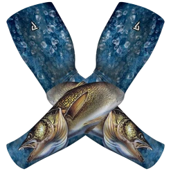 B-Driven Sports Pro-Fit Sun Sleeves Walleye Fishing | Sun Sleeve