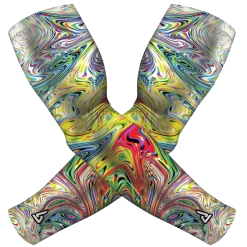 B-Driven Sports Pro-Fit Sun Sleeves Abstractor | Sun Sleeve