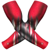 B-Driven Sports Pro-Fit Sun Sleeves Vortex Red | Sun Sleeve 2 B-Driven Sports Pro-Fit Sun Sleeves Vortex Red | Sun Sleeve
