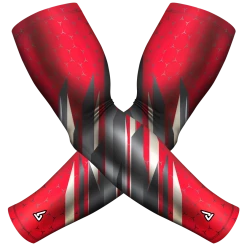 B-Driven Sports Pro-Fit Sun Sleeves Vortex Red | Sun Sleeve