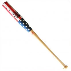 B-Driven Sports Bats & Gloves Patriot, Natural Wood Bat, Prime Ash