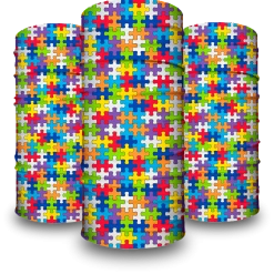 B-Driven Sports Neck Gaiters Autism | Neck Gaiter 24 B-Driven Sports Neck Gaiters Autism | Neck Gaiter