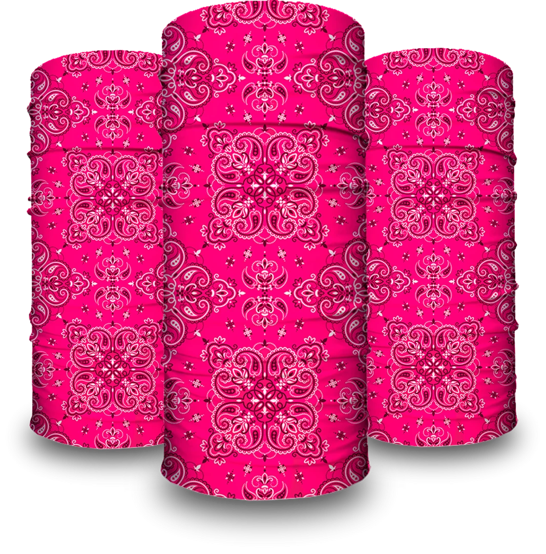 B-Driven Sports Support Breast Cancer Awareness Paisley Pink | Neck Gaiter 13 B-Driven Sports Support Breast Cancer Awareness Paisley Pink | Neck Gaiter