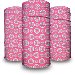 B-Driven Sports Support Breast Cancer Awareness Pink Daisy | Neck Gaiter
