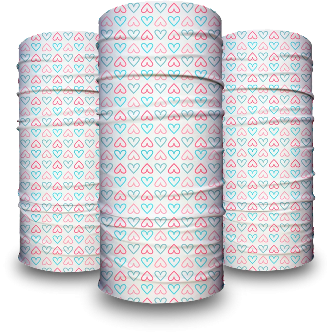 B-Driven Sports Neck Gaiters Hearts Love | Neck Gaiter 11 B-Driven Sports Neck Gaiters Hearts Love | Neck Gaiter