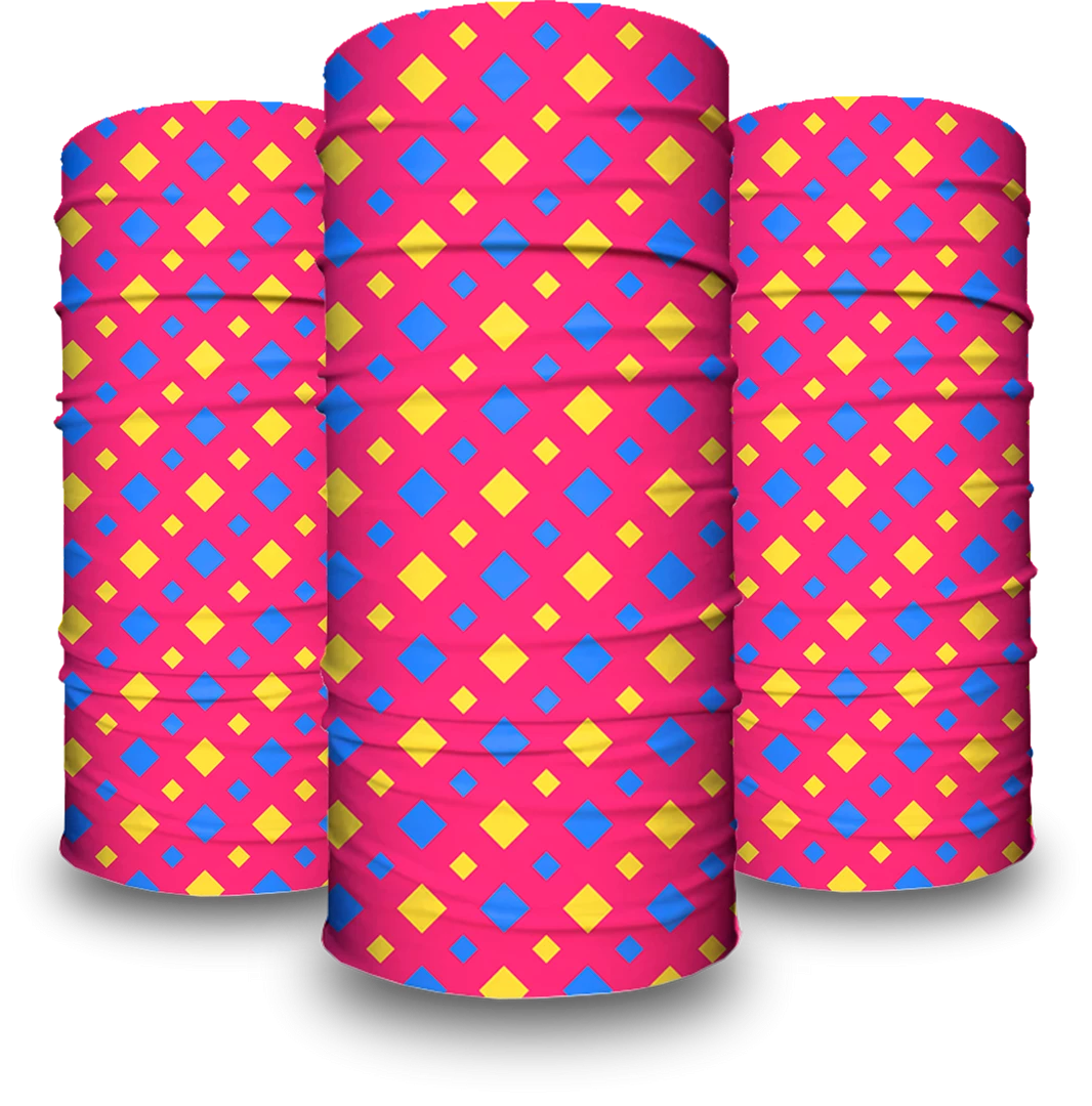 B-Driven Sports Support Breast Cancer Awareness Diamond Flamingo Pink | Neck Gaiter 12 B-Driven Sports Support Breast Cancer Awareness Diamond Flamingo Pink | Neck Gaiter
