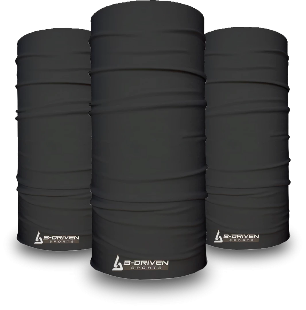 B-Driven Sports Solid Black | Neck Gaiter 14 B-Driven Sports Solid Black | Neck Gaiter