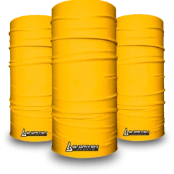 B-Driven Sports Neck Gaiters Solid Gold | Neck Gaiter