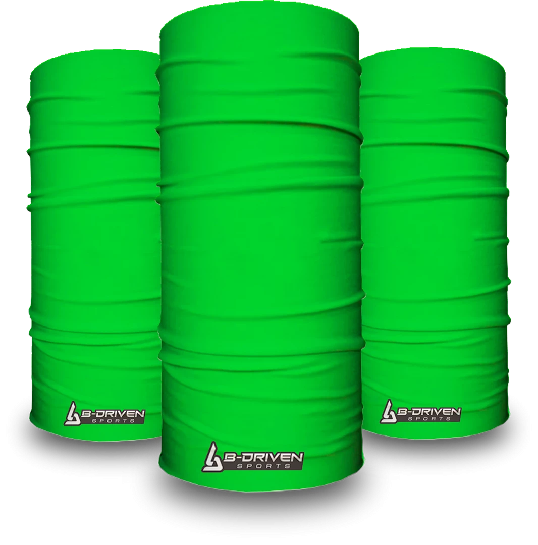 B-Driven Sports Neck Gaiters Solid Lime Green | Neck Gaiter 13 B-Driven Sports Neck Gaiters Solid Lime Green | Neck Gaiter
