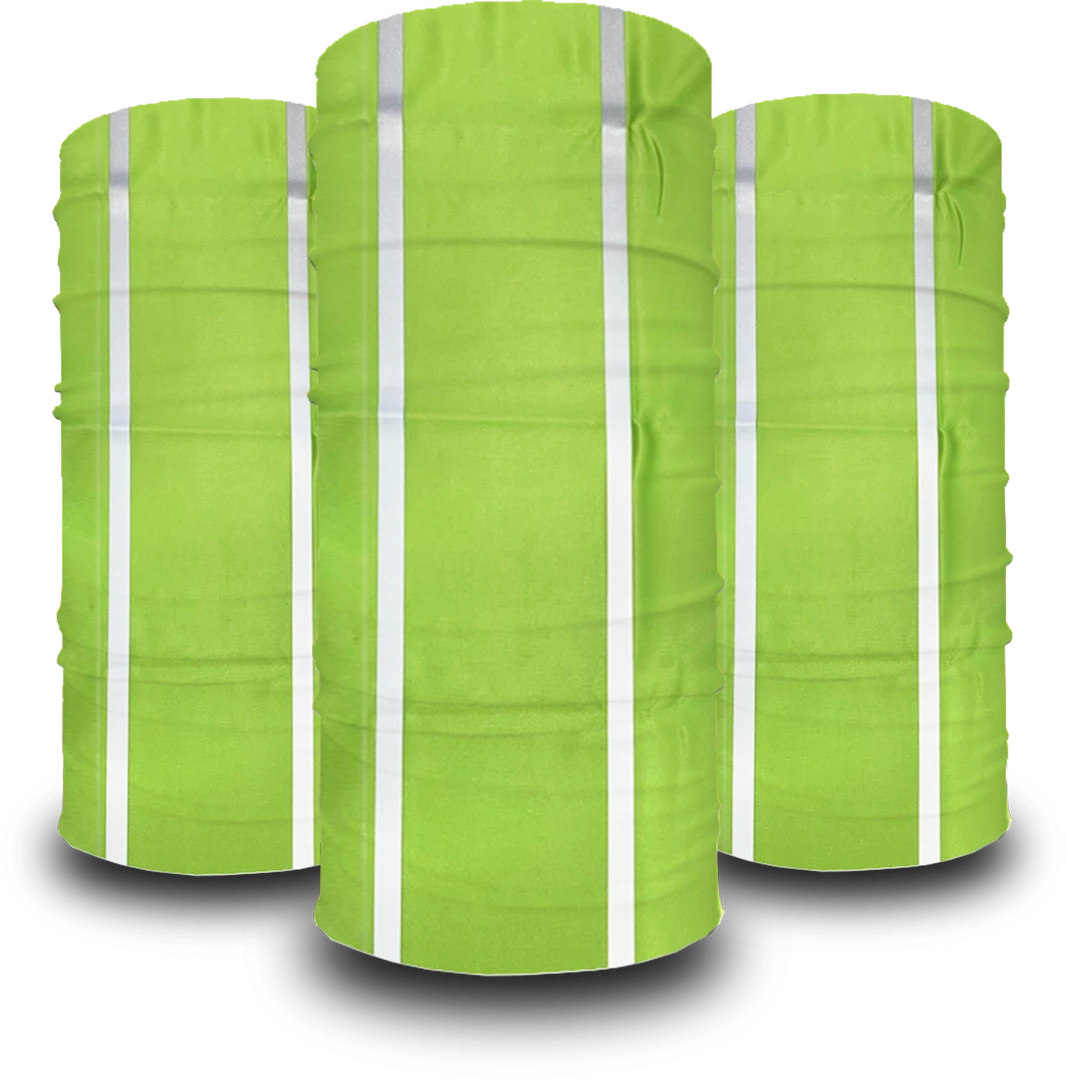 B-Driven Sports Safety Green | Neck Gaiter Neck Gaiters 8 B-Driven Sports Safety Green | Neck Gaiter Neck Gaiters