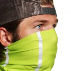 B-Driven Sports Safety Green | Neck Gaiter Neck Gaiters